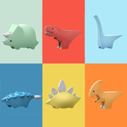 Halftoys Dinosaurs: Prehistoric Toy Set (6-Pack)